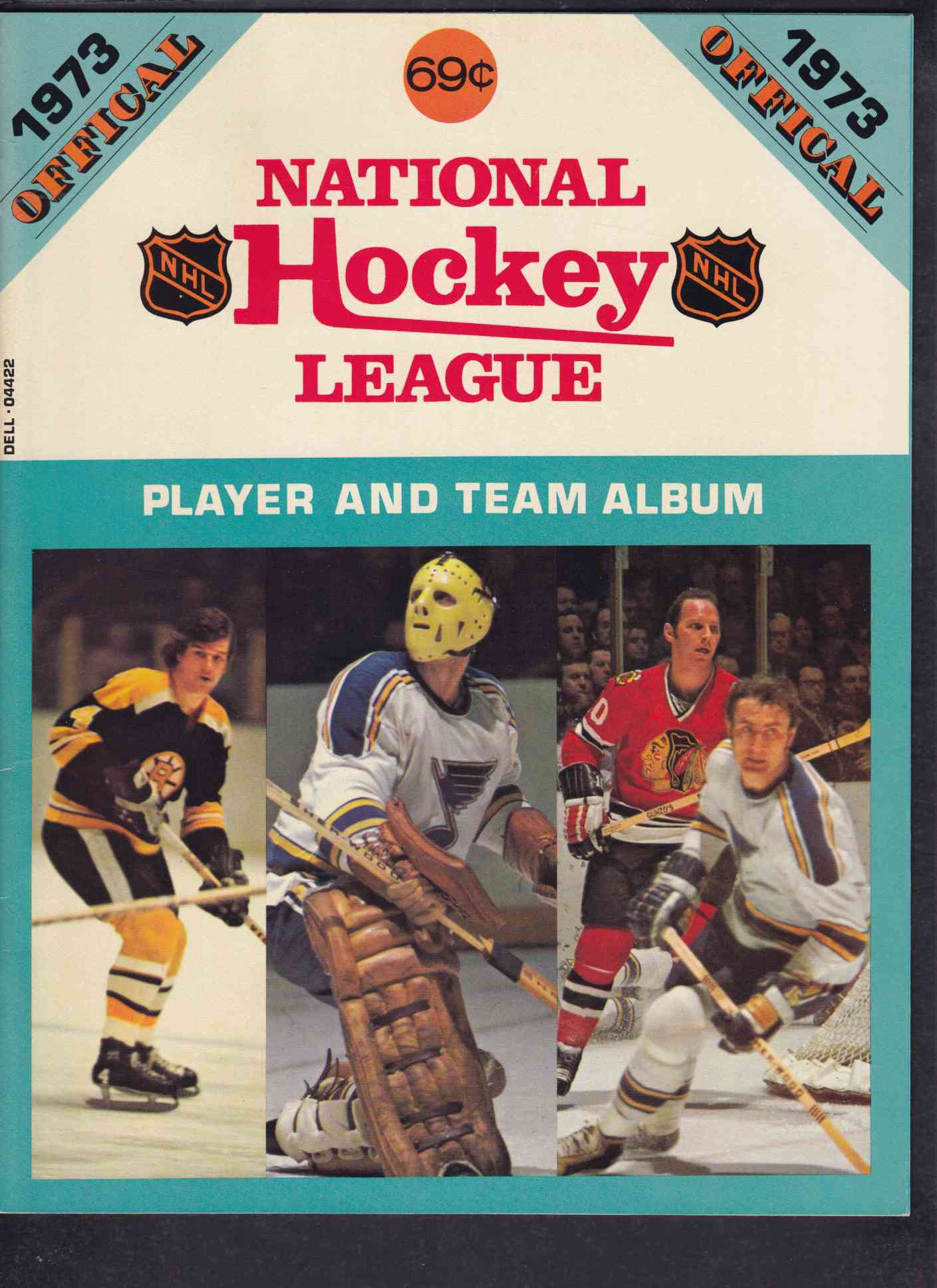 1973 NHL PLAYER AND TEAM ALBUM  photo