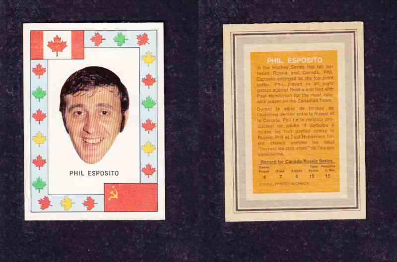 1972-73 O-P-C TEAM CANADA P. ESPOSITO photo