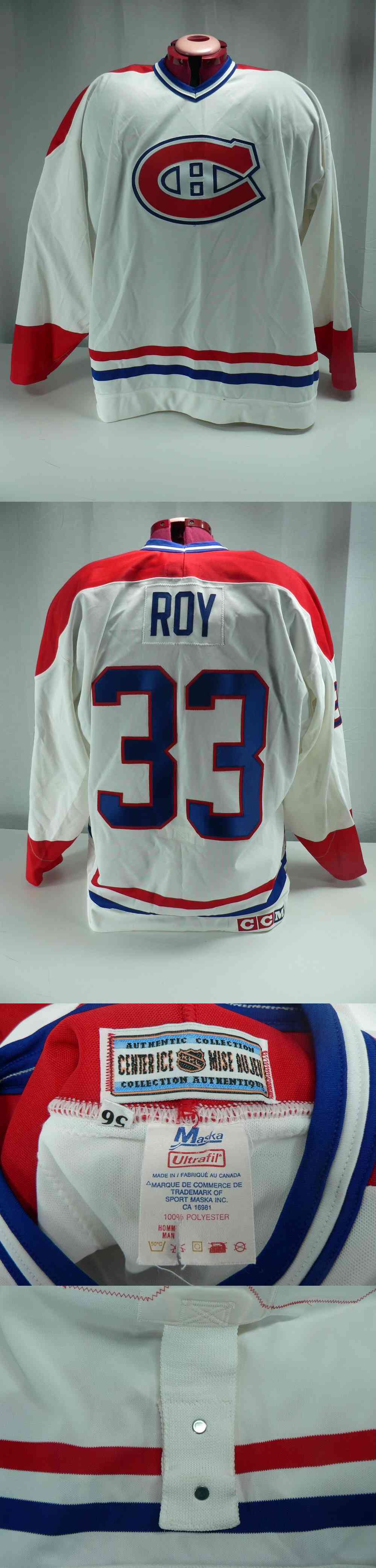 1990'S MONTREAL CANADIENS P. ROY GAME READY JERSEY photo