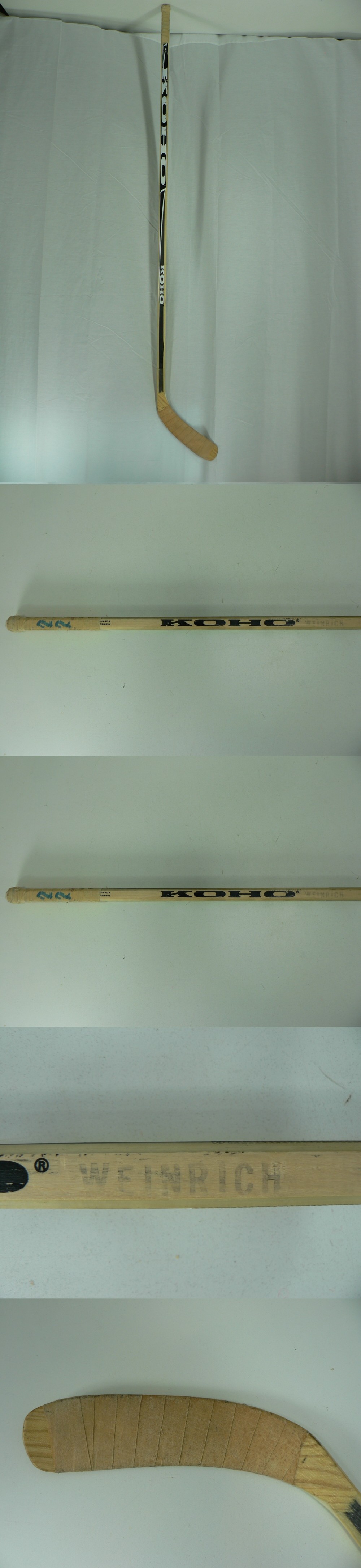 1990'S MONTREAL CANADIENS E. WOINRICH GAME USED STICK photo