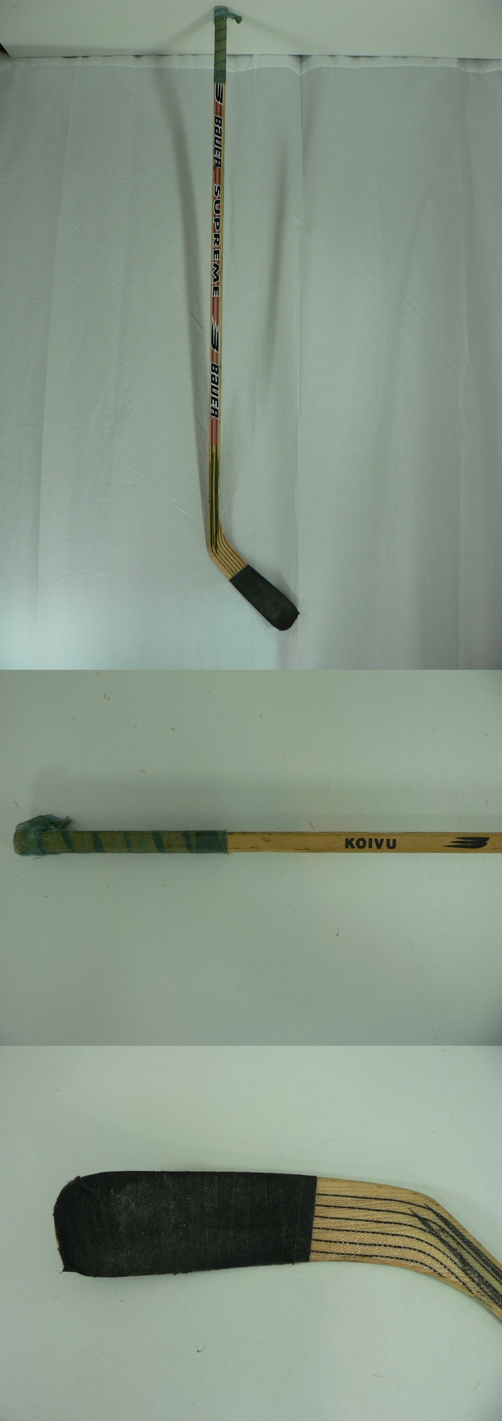 1990'S MONTREAL CANADIENS S. KOIVU GAME USED STICK photo