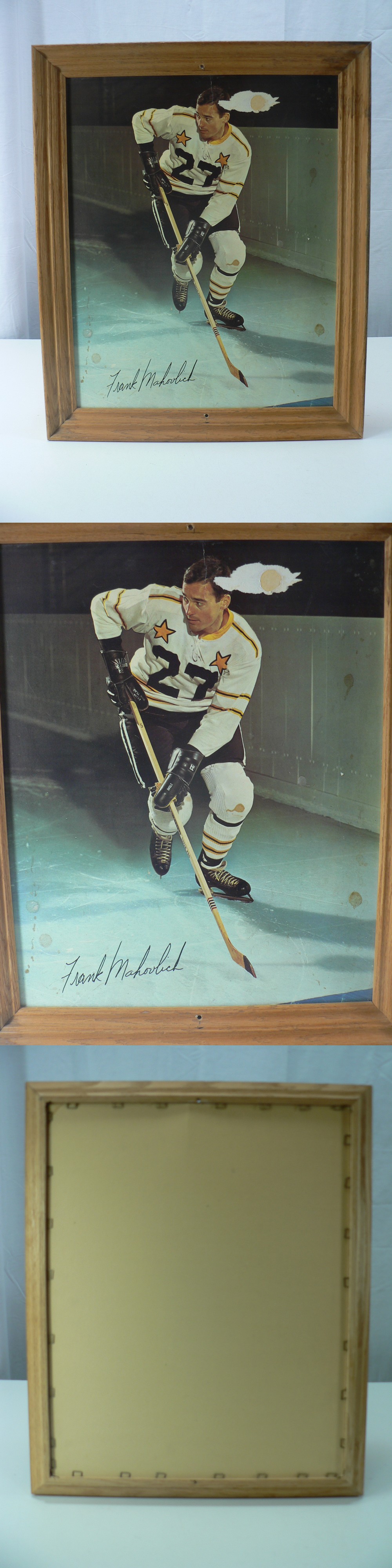 1966-67 GENERAL MILLS STORE DISPLAY PICTURE F. MAHOVLICH photo
