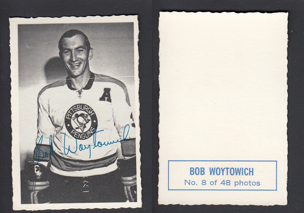 1970-71 O-PEE-CHEE DECKLE EDGE #8 B. WOYTOWICH photo