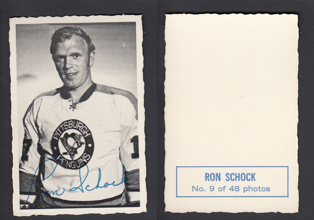 1970-71 O-PEE-CHEE DECKLE EDGE #9 R. SCHOCK photo