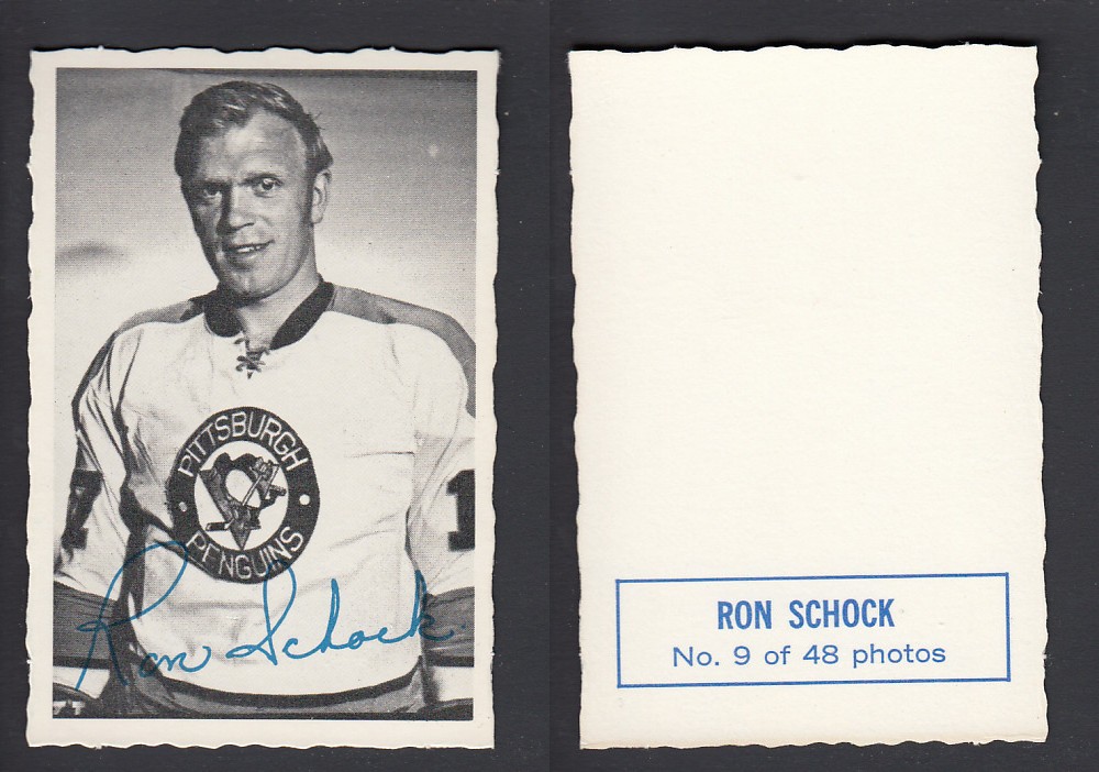 1970-71 O-PEE-CHEE DECKLE EDGE #9 R. SCHOCK photo