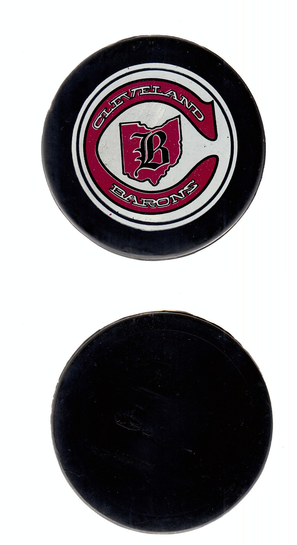 1975-78 VICEROY CLEVELAND BARONS PUCK photo