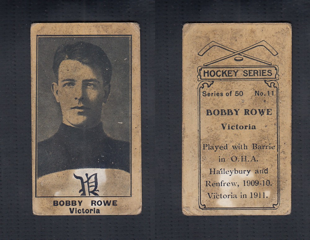 1912 C57 IMPERIAL TOBACCO CARD #11 B. ROWE photo