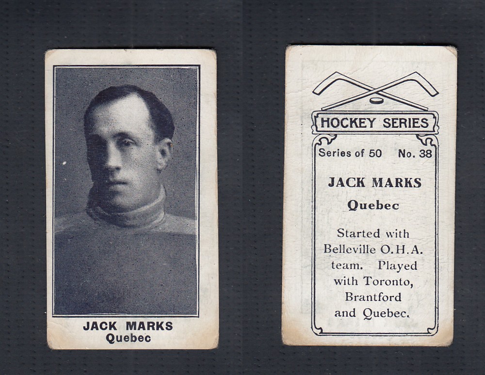 1912 C57 IMPERIAL TOBACCO CARD #38 J. MARKS photo
