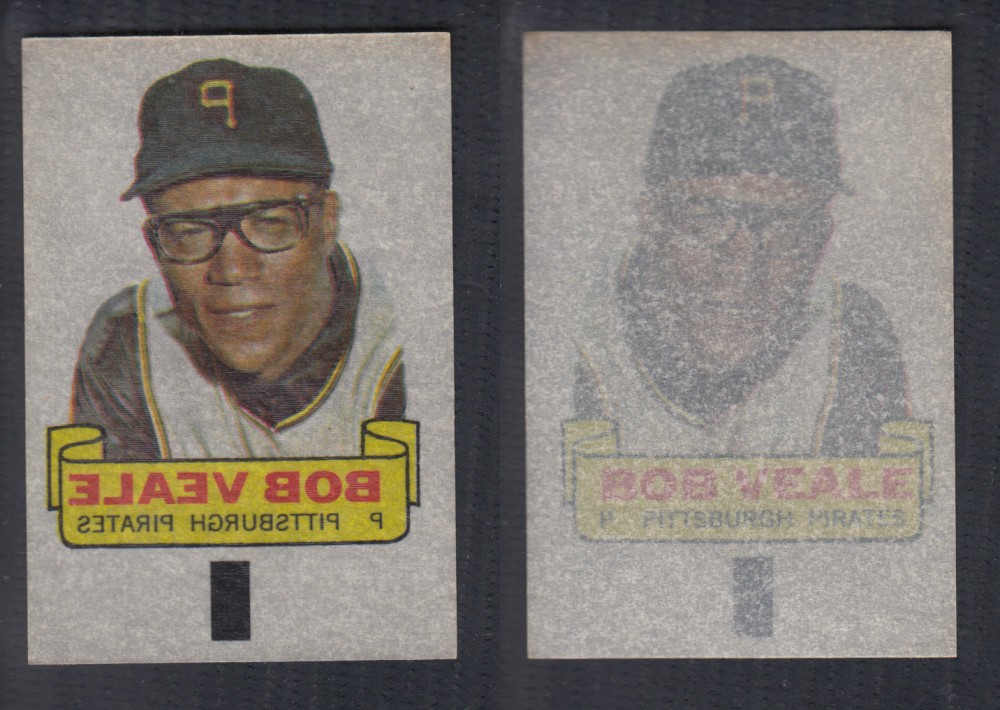 1966 TOPPS RUB-OFFS B. VEALE photo