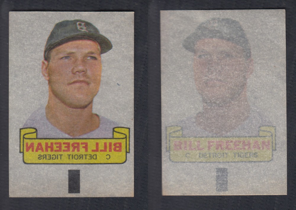 1966 TOPPS RUB-OFFS B. FREEHAN photo