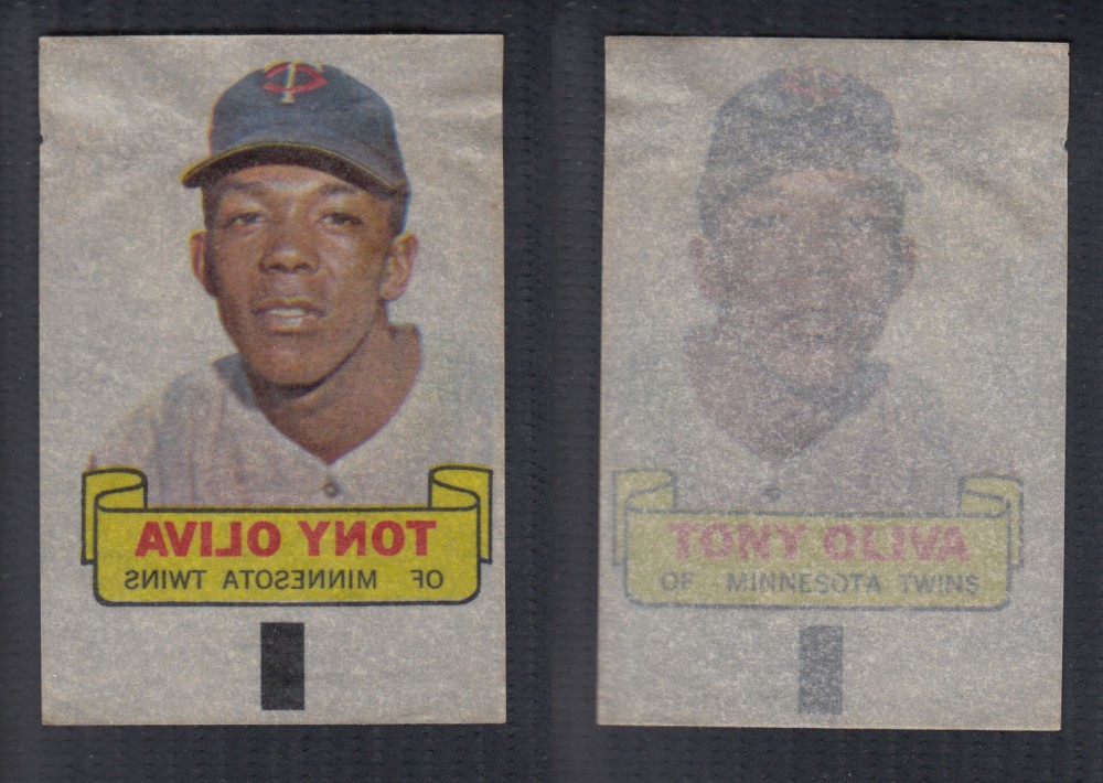 1966 TOPPS RUB-OFFS T. OLIVA photo