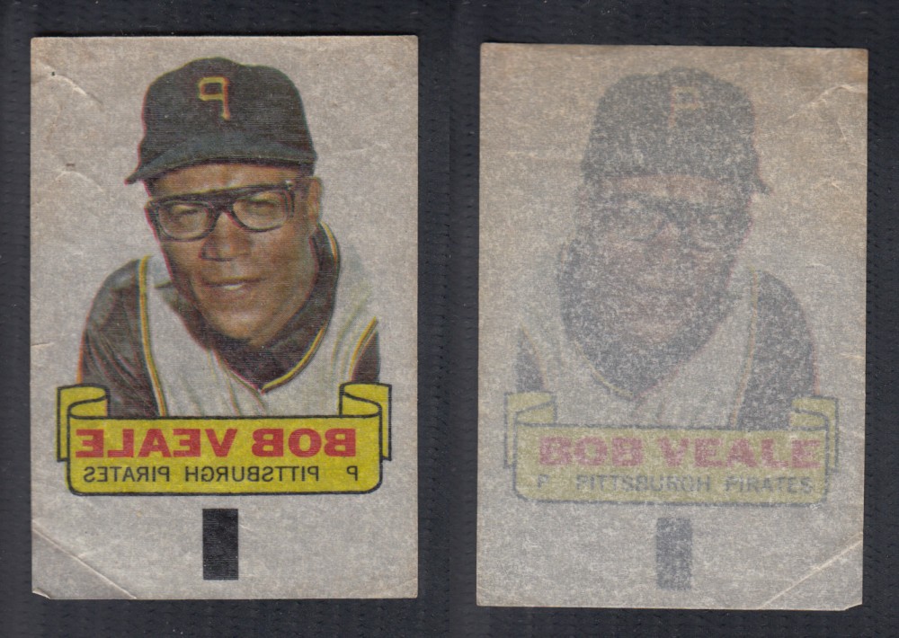 1966 TOPPS RUB-OFFS B. VEALE photo