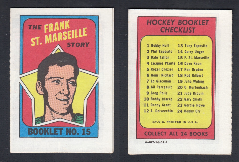 1971-72 TOPPS STORY BOOKLET #14 G. UNGER photo