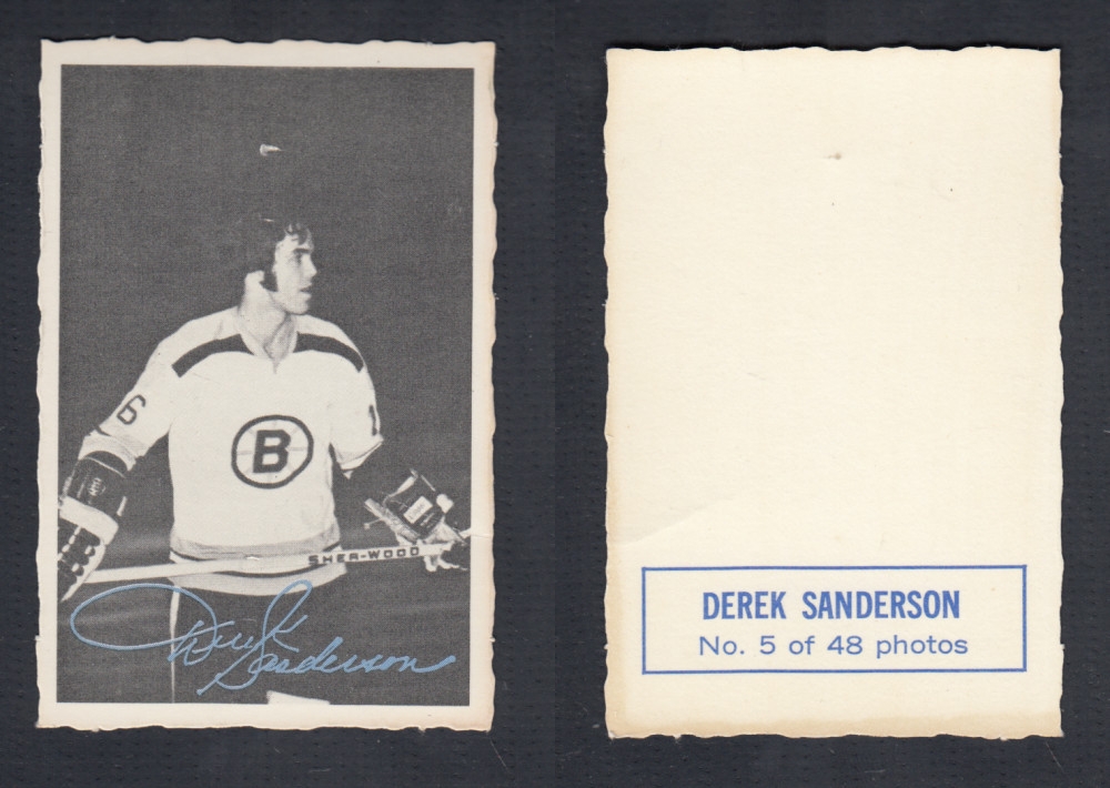 1970-71 O-PEE-CHEE DECKLE EDGE #5 D. SANDERSON photo