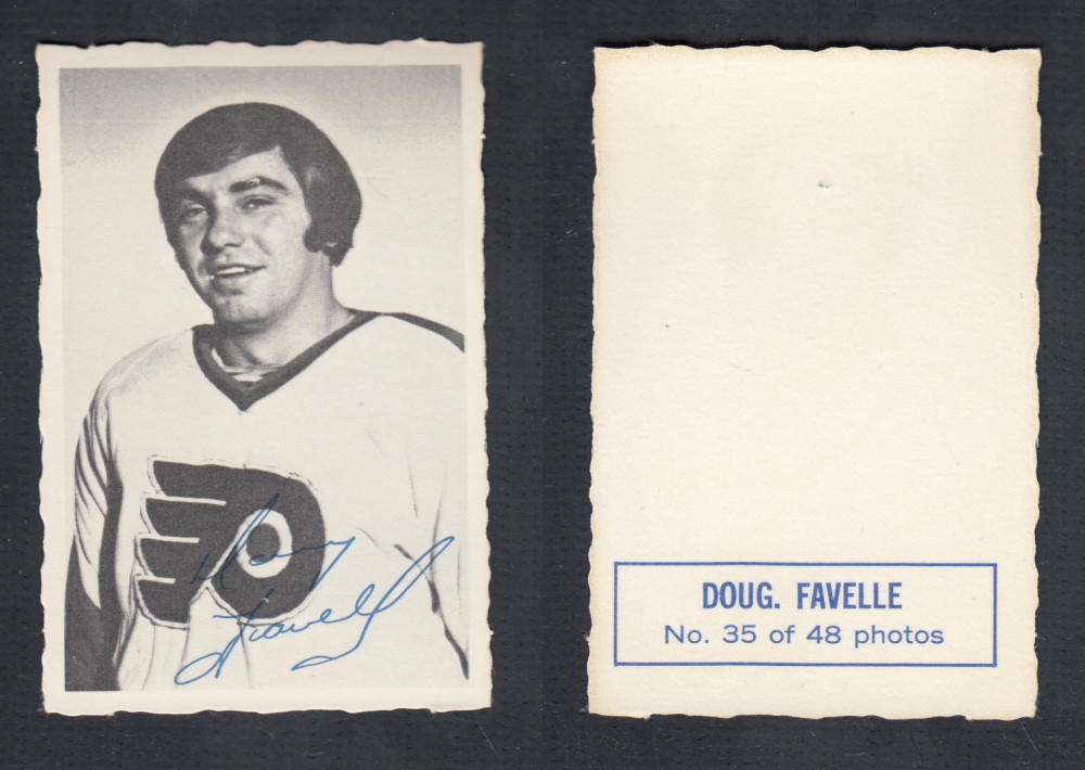 1970-71 O-PEE-CHEE DECKLE EDGE #35 D. FAVELLE photo