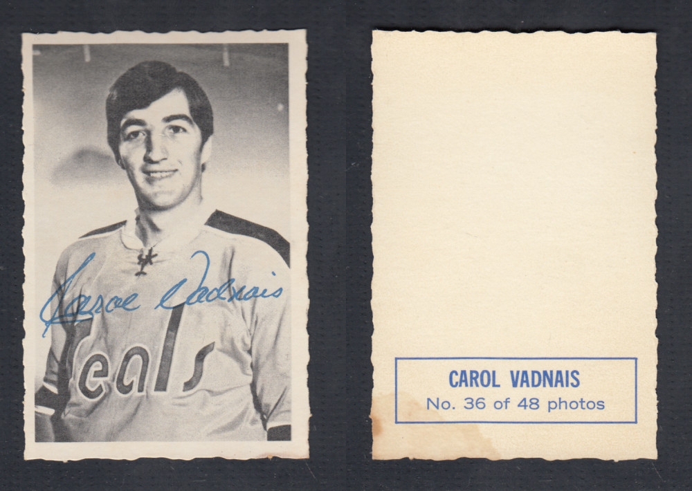 1970-71 O-PEE-CHEE DECKLE EDGE #36 C. VADNAIS photo