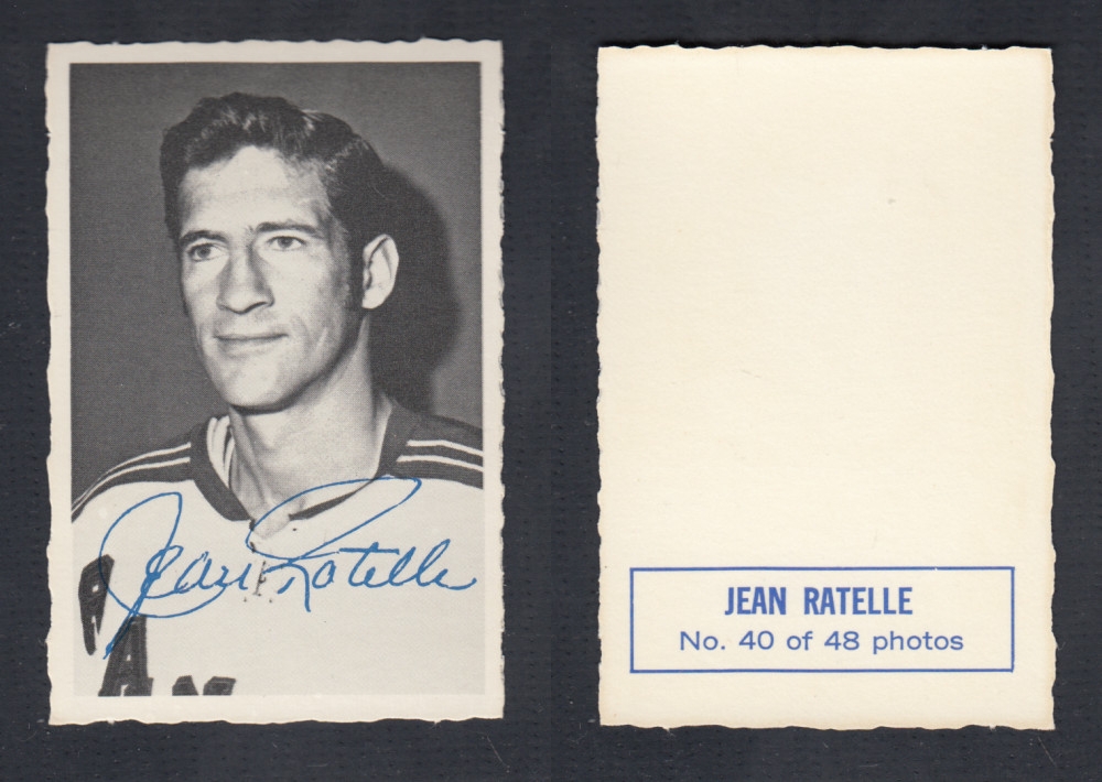 1970-71 O-PEE-CHEE DECKLE EDGE #40 J. RATELLE photo