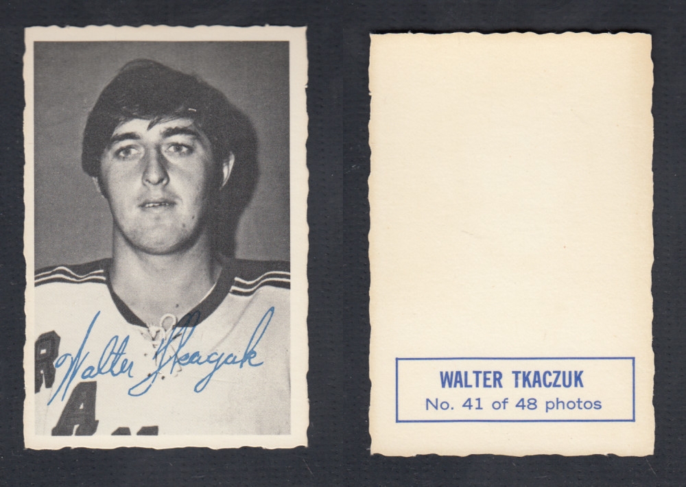 1970-71 O-PEE-CHEE DECKLE EDGE #41 W. TKACZUK photo