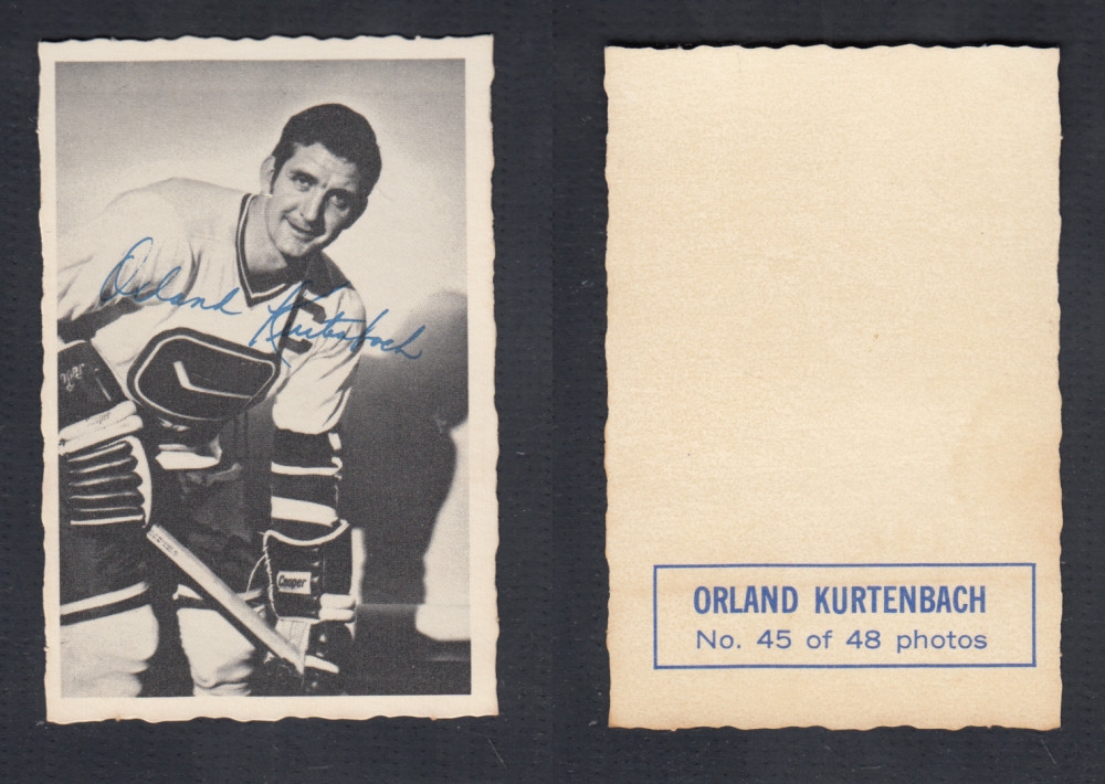 1970-71 O-PEE-CHEE DECKLE EDGE #45 O. KURTENBACH photo