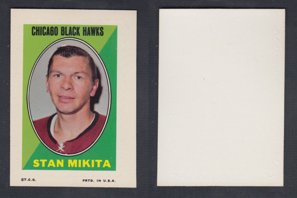 1970-71 O-PEE-CHEE STICKER STAMP S. MIKITA photo