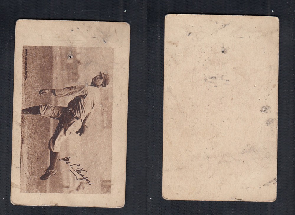 1923 V100 WILLARD'S CHOCOLATE BASEBALL CARD J.L. VAUGHN photo