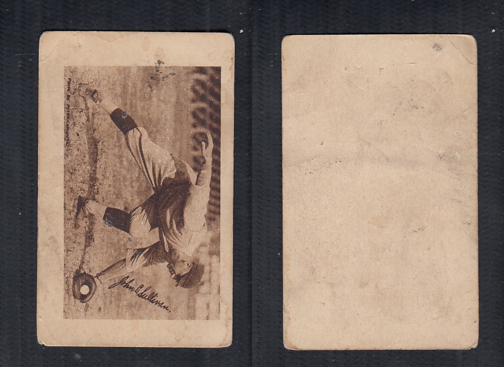 1923 V100 WILLARD'S CHOCOLATE BASEBALL CARD J.L. SULLIVAN photo