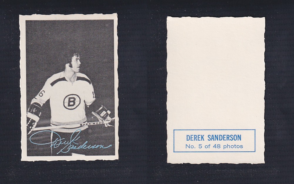 1970-71 O-PEE-CHEE DECKLE EDGE #5 D. SANDERSON photo