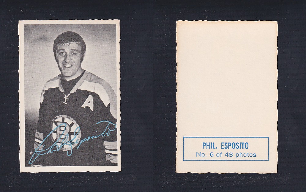 1970-71 O-PEE-CHEE DECKLE EDGE #6 P. ESPOSITO photo