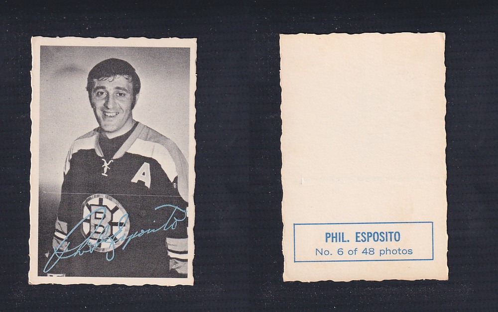 1970-71 O-PEE-CHEE DECKLE EDGE #6 P. ESPOSITO photo