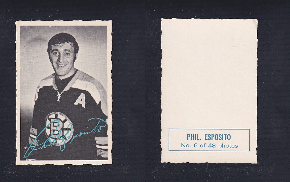 1970-71 O-PEE-CHEE DECKLE EDGE #6 P. ESPOSITO photo