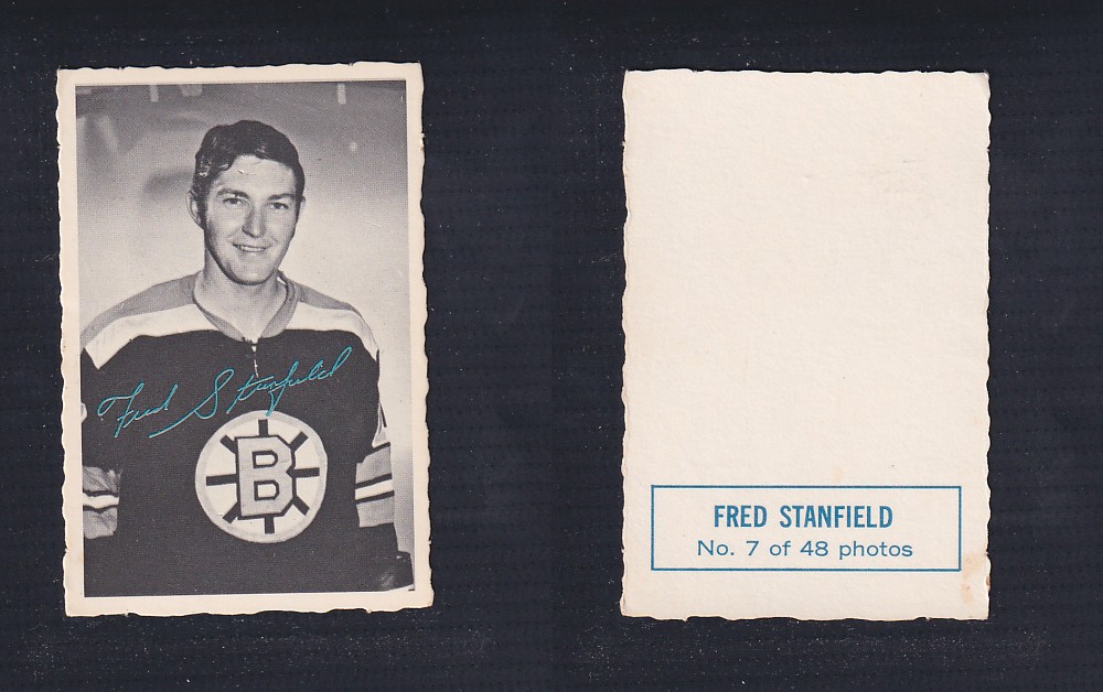 1970-71 O-PEE-CHEE DECKLE EDGE #7 F. STANFIELD photo