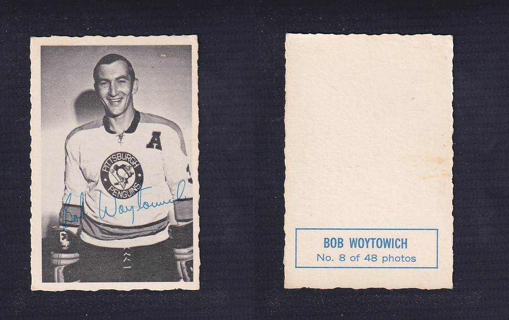 1970-71 O-PEE-CHEE DECKLE EDGE #8 B. WOYTOWICH photo