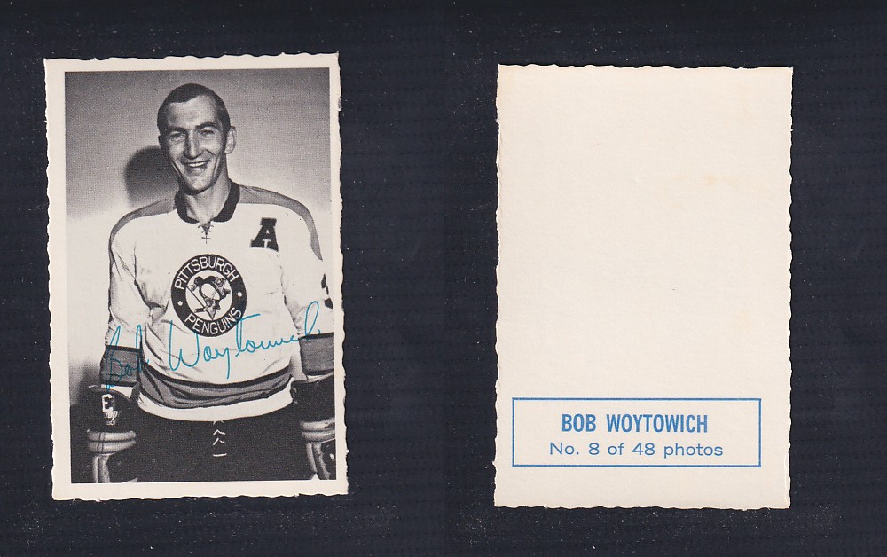 1970-71 O-PEE-CHEE DECKLE EDGE #8 B. WOYTOWICH photo