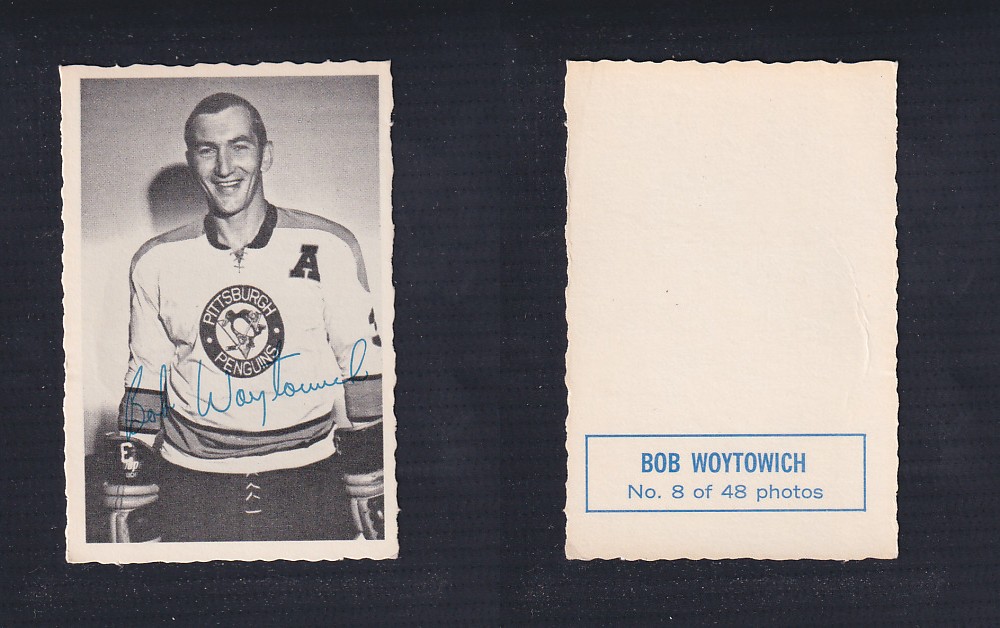 1970-71 O-PEE-CHEE DECKLE EDGE #8 B. WOYTOWICH photo