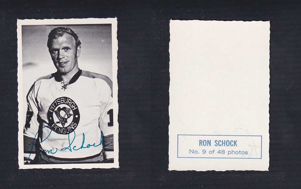 1970-71 O-PEE-CHEE DECKLE EDGE #9 R. SCHOCK photo