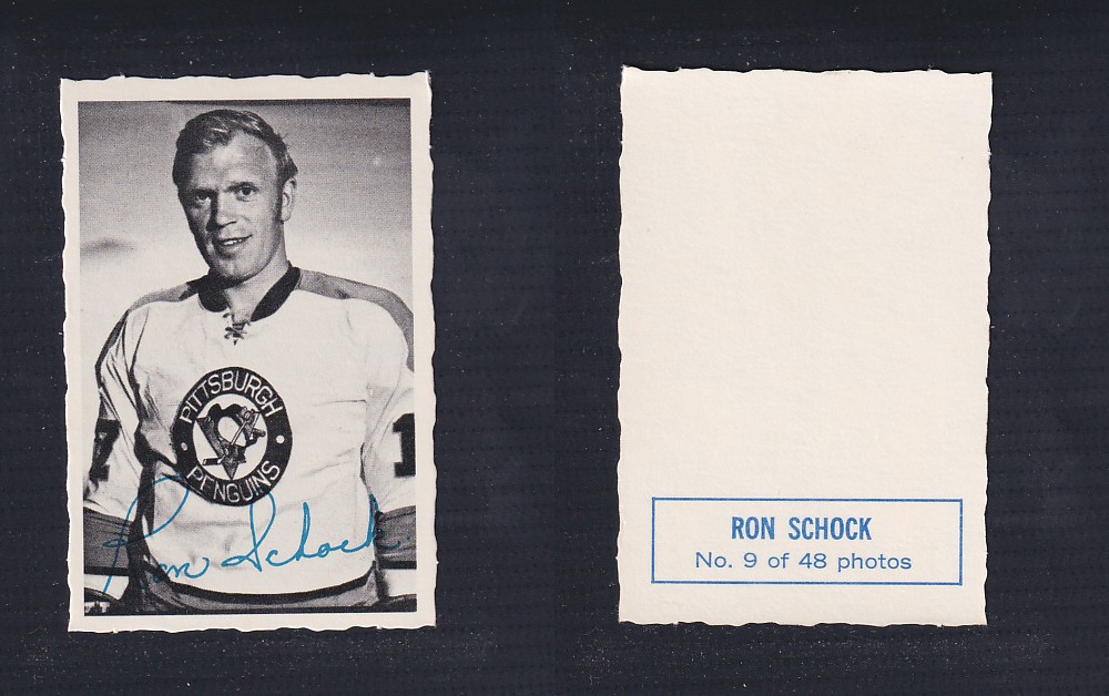 1970-71 O-PEE-CHEE DECKLE EDGE #9 R. SCHOCK photo