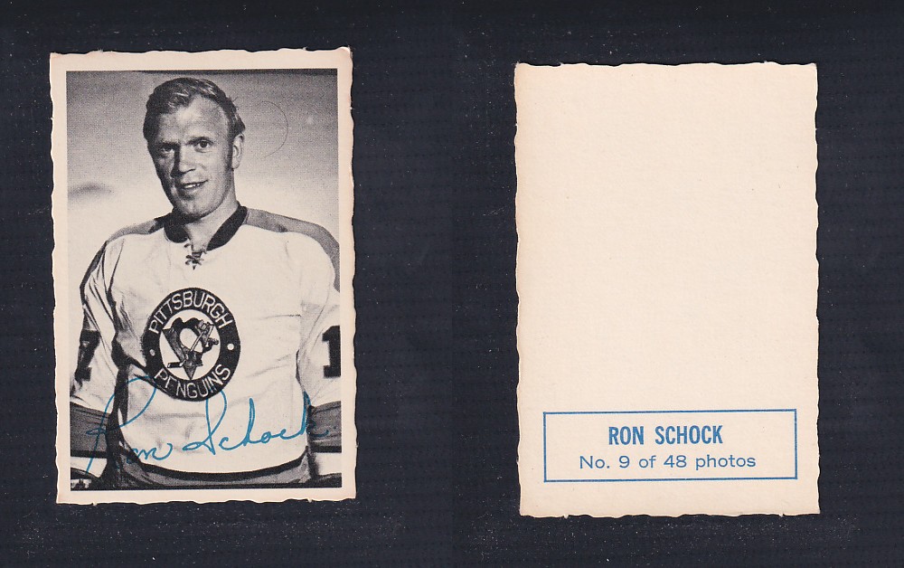 1970-71 O-PEE-CHEE DECKLE EDGE #9 R. SCHOCK photo