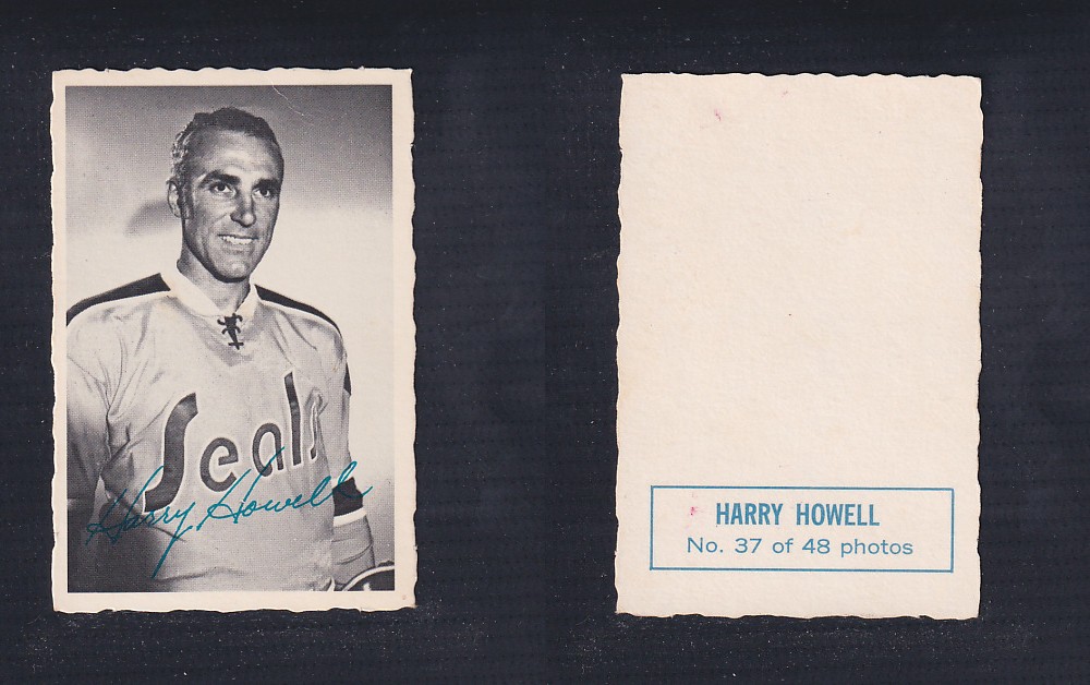 1970-71 O-PEE-CHEE DECKLE EDGE #37 H. HOWELL photo