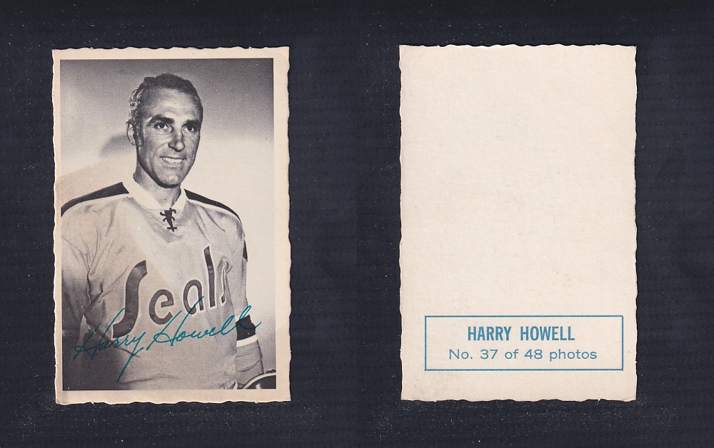 1970-71 O-PEE-CHEE DECKLE EDGE #37 H. HOWELL photo