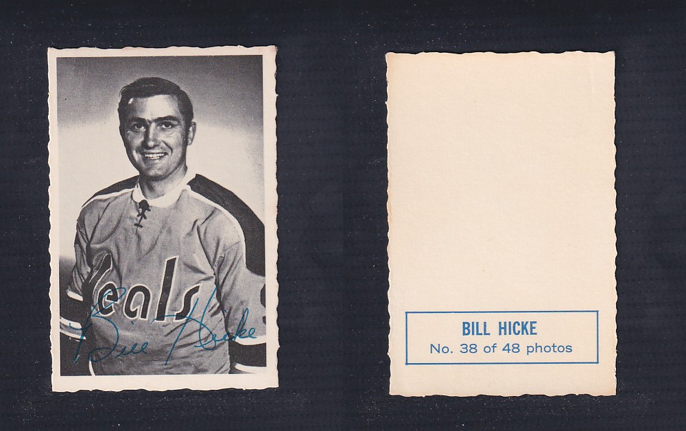 1970-71 O-PEE-CHEE DECKLE EDGE #38 B. HICKE photo