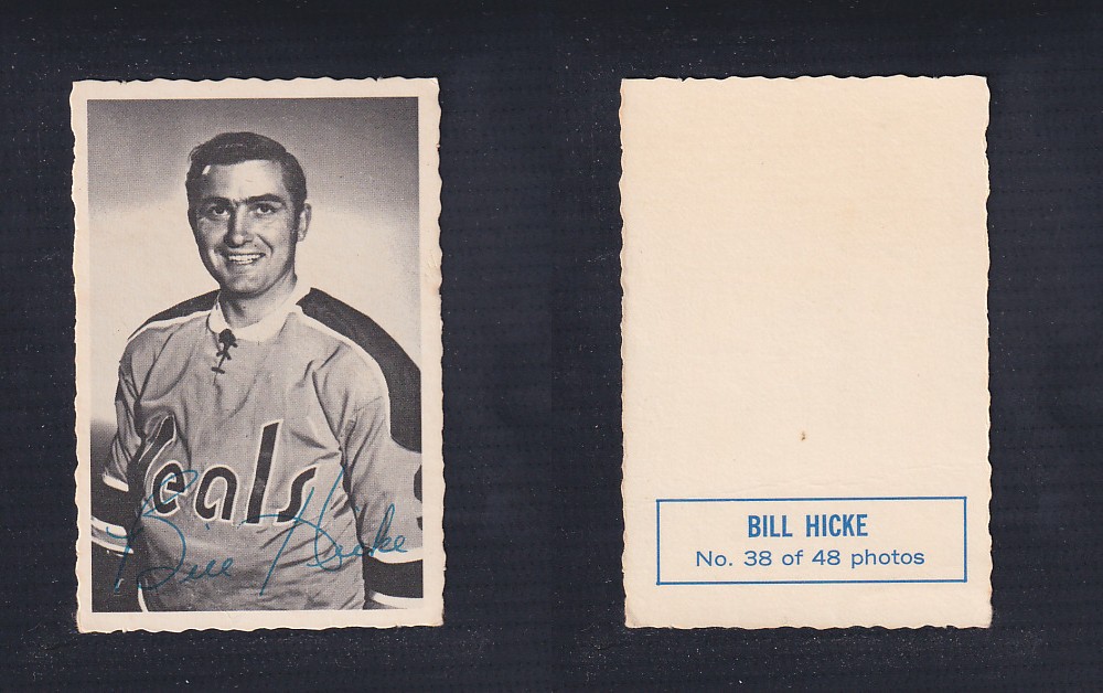 1970-71 O-PEE-CHEE DECKLE EDGE #38 B. HICKE photo