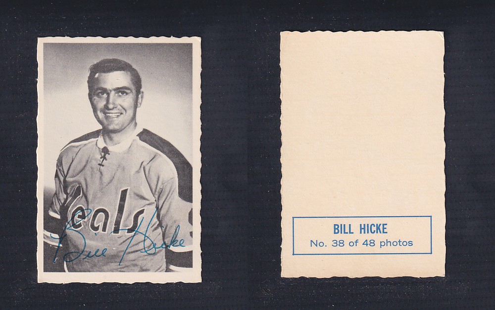 1970-71 O-PEE-CHEE DECKLE EDGE #38 B. HICKE photo