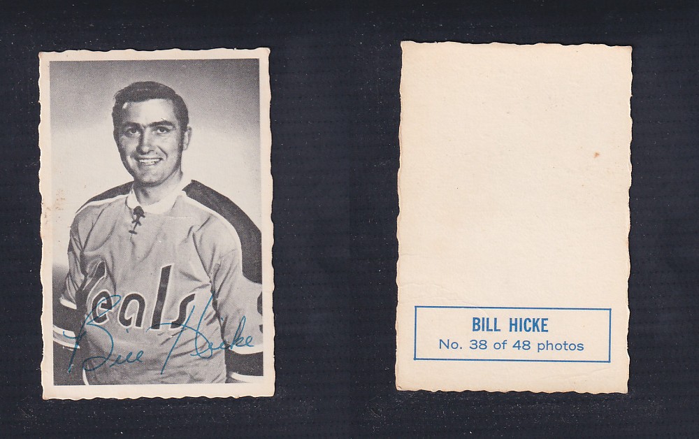 1970-71 O-PEE-CHEE DECKLE EDGE #38 B. HICKE photo