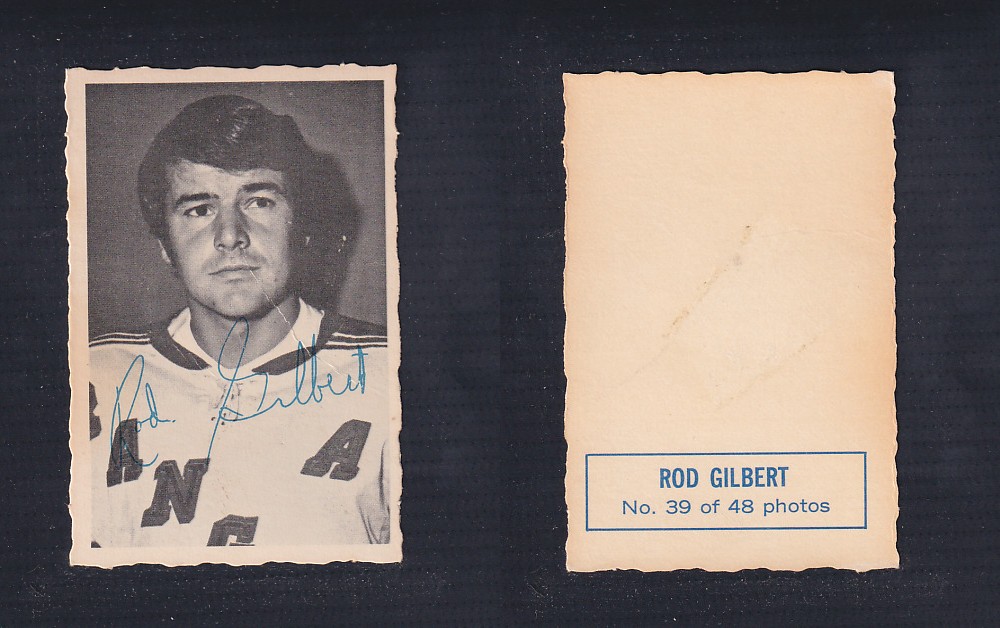 1970-71 O-PEE-CHEE DECKLE EDGE #39 R. GILBERT photo