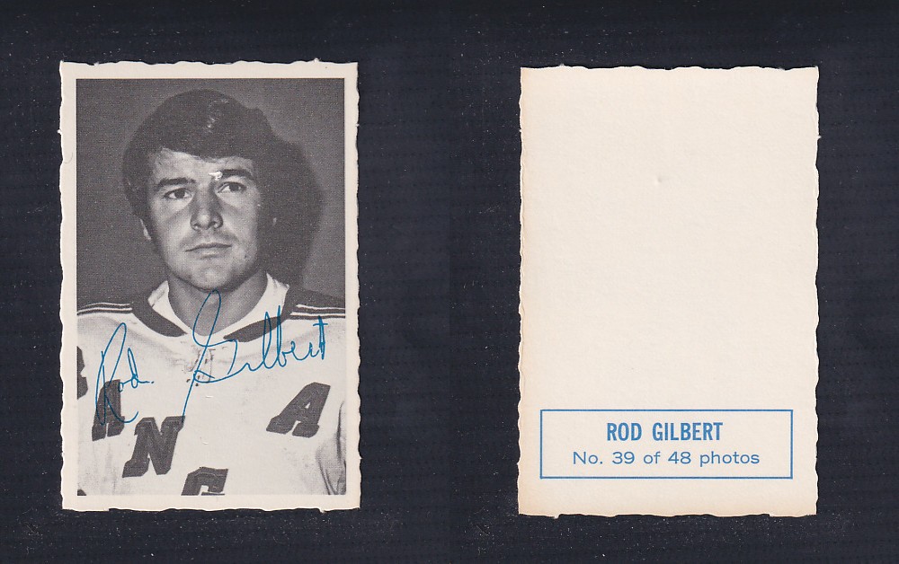 1970-71 O-PEE-CHEE DECKLE EDGE #39 R. GILBERT photo