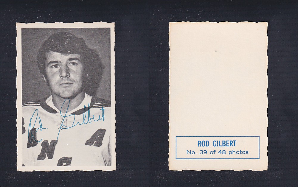 1970-71 O-PEE-CHEE DECKLE EDGE #39 R. GILBERT photo