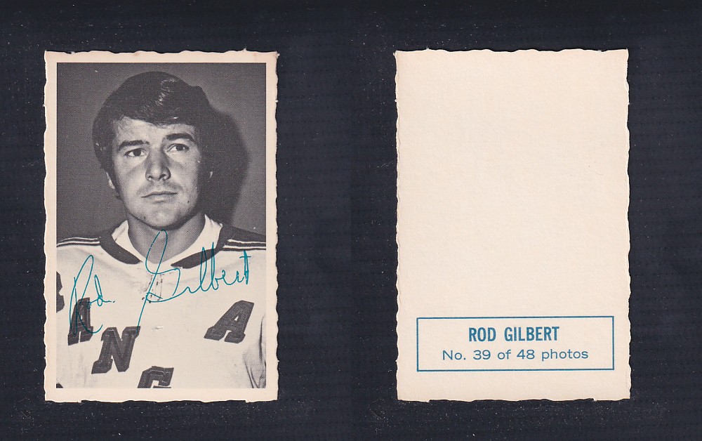 1970-71 O-PEE-CHEE DECKLE EDGE #39 R. GILBERT photo