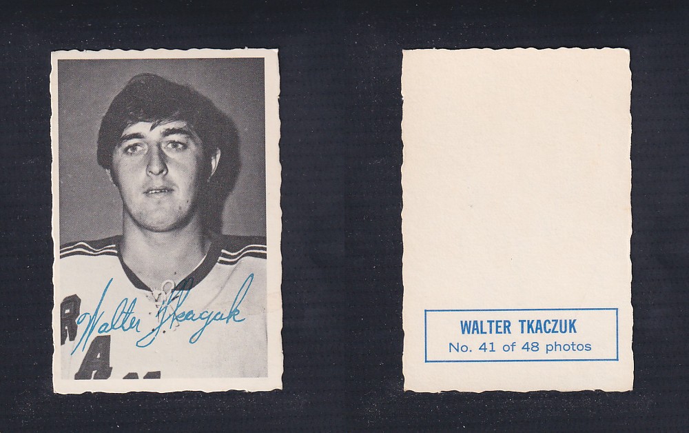 1970-71 O-PEE-CHEE DECKLE EDGE #41 W. TKACZUK photo