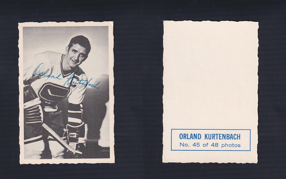 1970-71 O-PEE-CHEE DECKLE EDGE #45 O. KURTENBACH photo