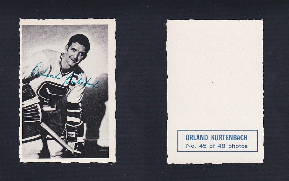 1970-71 O-PEE-CHEE DECKLE EDGE #45 O. KURTENBACH photo